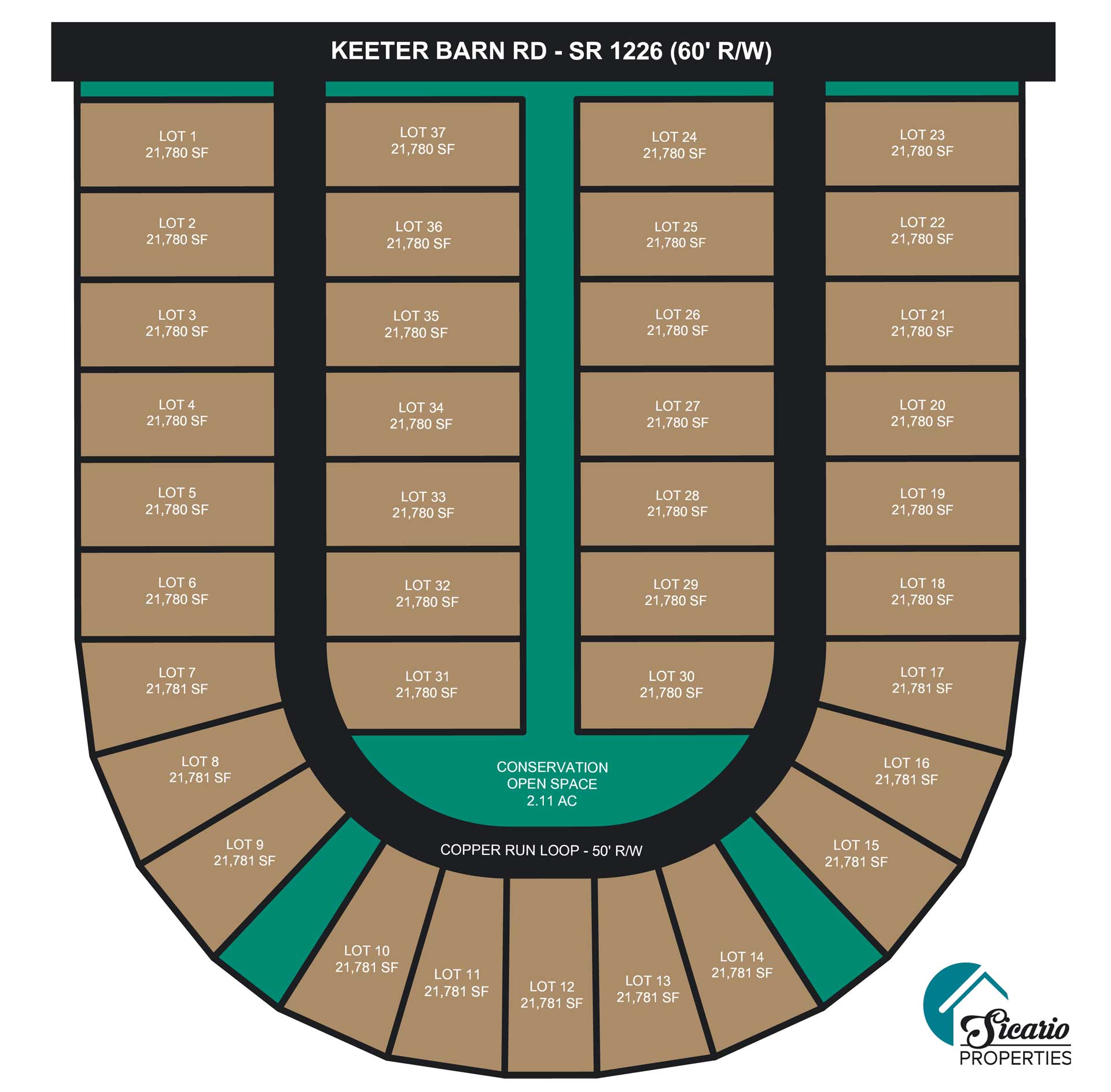 Keeter Barn Landing Map